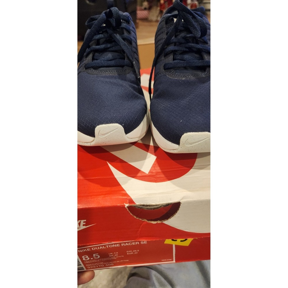Men's Size 8.5 - Nike Dual tone Racer SE Blue, New - Picture 8 of 8